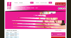 Desktop Screenshot of clubpink.com.au